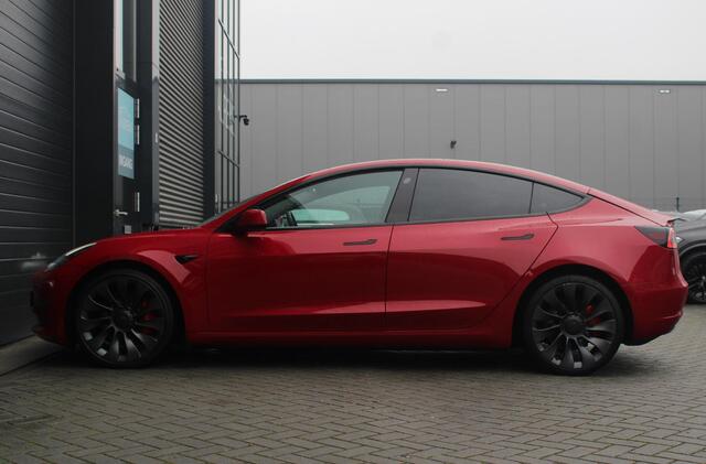 Tesla Model 3 Performance AWD 75 kWh | 96% SOH | Enhanced Autopilot | Achterbank verwarmd | Elektrische Achterklep