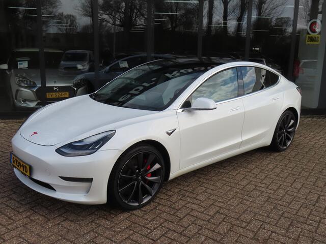 Tesla Model 3 Performance AWD 75 kWh*83%SOH*Premium Audio*EXPORTPRIJS*