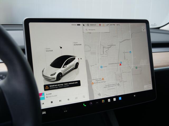 Tesla Model 3 Standard RWD Plus 60 kWh 238 Pk Automaat Navigatie / Camera's / Leer / Pano-dak / SOH 96,4%