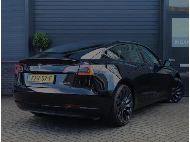 Tesla Model 3 Long Range AWD 75 kWh | 87.6% SOH | Pano | Stuur, stoel en achterbankverwarming