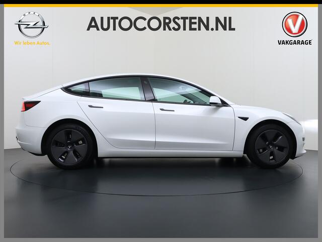 Tesla Model 3 Standard RWD Plus SOH 91% Warmtepomp Trekhaak LFP Accu Panoramadak Navi Camera's Leder Memory Stuur+Stoelverwarming Traffic-Aware Cruise Control AMD Ryzen(TM) Elek.Achterklep Led 1.000KG Trekgewicht Origineel Nederlandse Auto