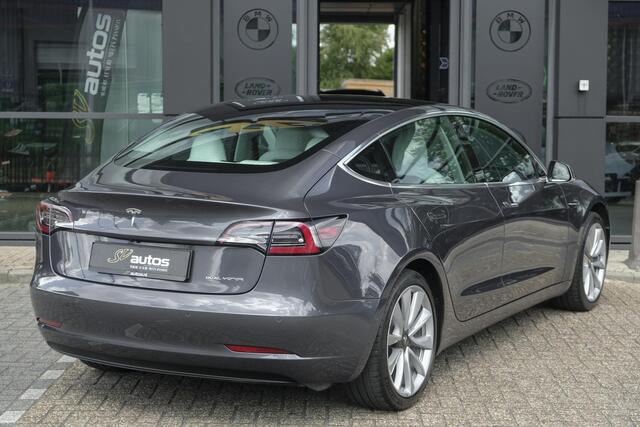 Tesla Model 3 Long Range 351pk AWD 75 kWh *BTW* Panoramadak 19" LMV Sport Autopilot