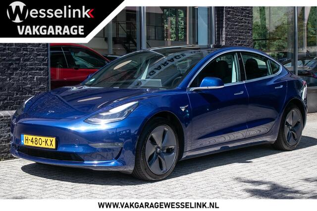 Tesla Model 3 Long Range AWD 75 kWh | Leer | Pano Dak | Trekhaak |