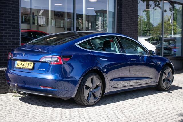 Tesla Model 3 Long Range AWD 75 kWh | Leer | Pano Dak | Trekhaak |