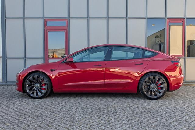 Tesla Model 3 Performance 513PK AWD 75kWh SOH 90% Facelift Warmtepomp
