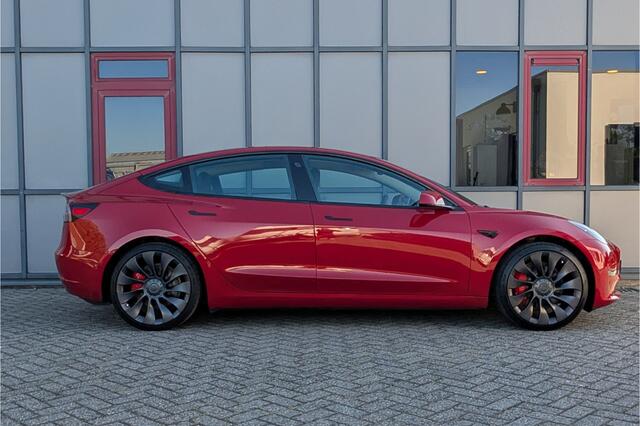 Tesla Model 3 Performance 513PK AWD 75kWh SOH 90% Facelift Warmtepomp