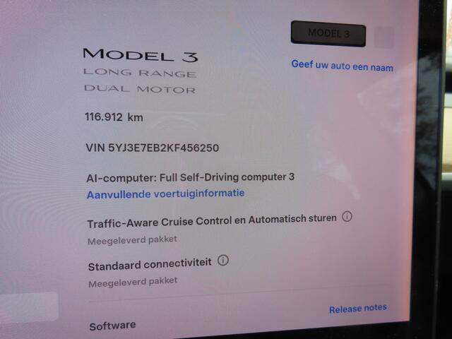 Tesla Model 3 Long Range AWD 75 kWh*AHK*Marge*EXPORTPRIJS*