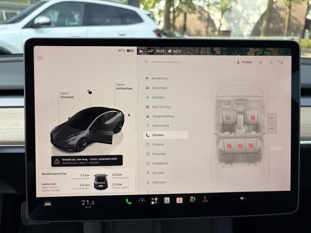 Tesla Model 3 Long Range AWD 75 kWh VAN: 35.900,- VOOR: 33.440,- UW HERFSTVOORDEEL: 2.460,-| FABRIEKSGARANTIE OP ACCU & AANDRIJFLIJN TOT 2031 OF 192.000 KM + ALGEMENE AUTO T/M 06-2027 of 80.000KM! BTW verrekenbaar