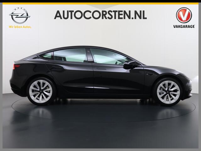 Tesla Model 3 RWD 60kWh Warmtepomp LFP-Accu SOH 91% Traffic Aware Cruise Control+Autom.Sturen Camera's Navi Ecc Stoel+Stuurverwarming Elek.Achterklep Lmv 19" AMD Ryzen(TM) Elek.Stoelen+Memory Isofix Regen-Lichtsensor 1e Eigenaar Origineel Nederlandse Auto