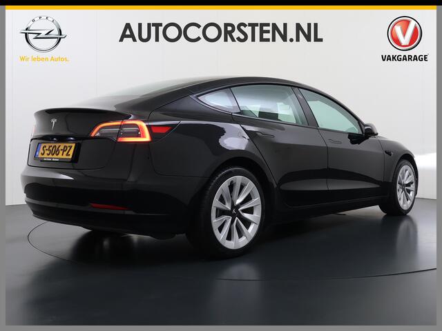 Tesla Model 3 RWD 60kWh Warmtepomp LFP-Accu SOH 91% Traffic Aware Cruise Control+Autom.Sturen Camera's Navi Ecc Stoel+Stuurverwarming Elek.Achterklep Lmv 19" AMD Ryzen(TM) Elek.Stoelen+Memory Isofix Regen-Lichtsensor 1e Eigenaar Origineel Nederlandse Auto