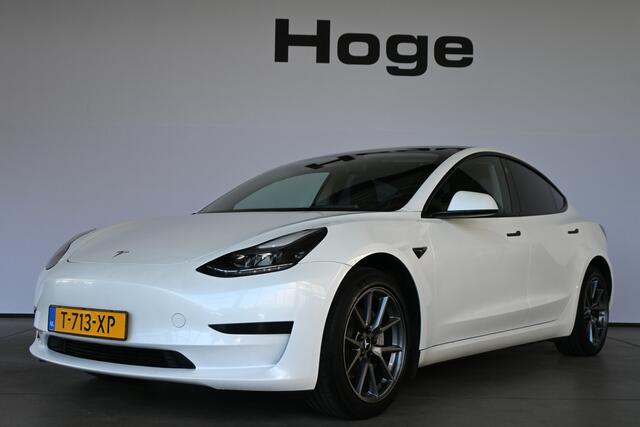 Tesla Model 3 Standard RWD Plus 60 kWh SOH 91% 238Pk Cruise Leder Panoramadak FSD Computer 3 Autopilot Inruil Mogelijk!