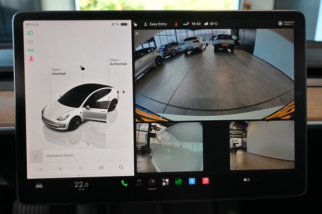 Tesla Model 3 Standard RWD Plus 60 kWh SOH 91% 238Pk Cruise Leder Panoramadak FSD Computer 3 Autopilot Inruil Mogelijk!