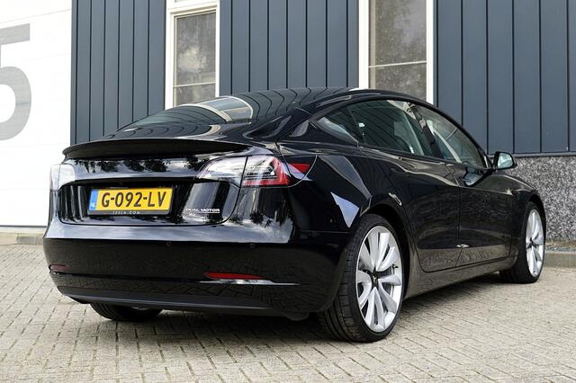 Tesla Model 3 Performance AWD 75 kWh SOH 86.5% Rijklaarprijs-Garantie Panorama dak Autopilot Leder 20 Inch – foto 5