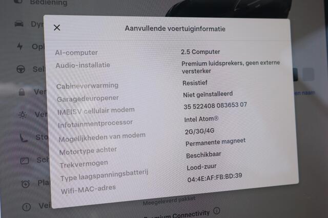 Tesla Model 3 Standard RWD Plus 60 kWh | SOH 84,1% | Trekhaak |1 jaar Garantie op de Accu | Computer 2.5 | Zwart-zwart – foto 7