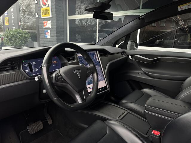 Tesla Model X 100D 6p. Autopilot, Camera, Luchtvering, Leer, Navigatie, Trekhaak