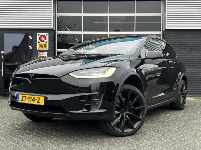 Tesla Model X 100D 6p. Autopilot, Camera, Luchtvering, Leer, Navigatie, Trekhaak