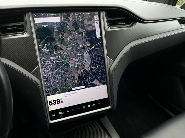 Tesla Model X 100D 6p. Autopilot, Camera, Luchtvering, Leer, Navigatie, Trekhaak