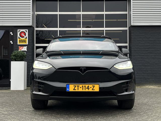 Tesla Model X 100D 6p. Autopilot, Camera, Luchtvering, Leer, Navigatie, Trekhaak