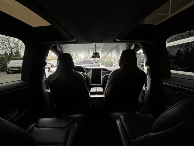 Tesla Model X 100D 6p. Autopilot, Camera, Luchtvering, Leer, Navigatie, Trekhaak