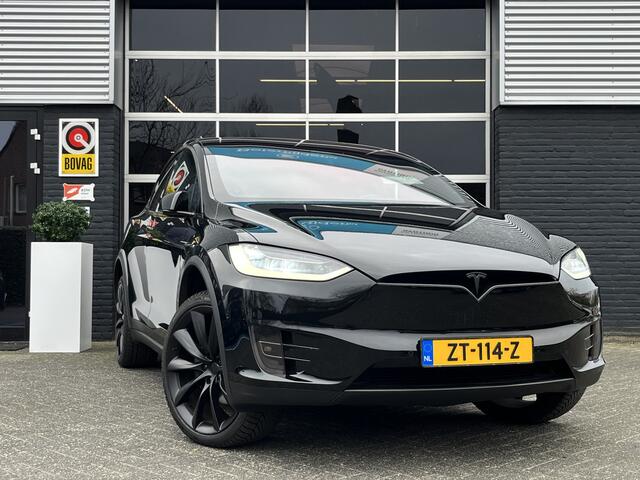 Tesla Model X 100D 6p. Autopilot, Camera, Luchtvering, Leer, Navigatie, Trekhaak