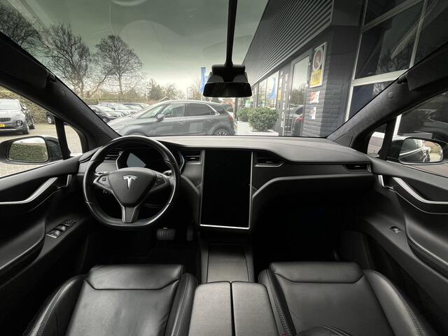 Tesla Model X 100D 6p. Autopilot, Camera, Luchtvering, Leer, Navigatie, Trekhaak