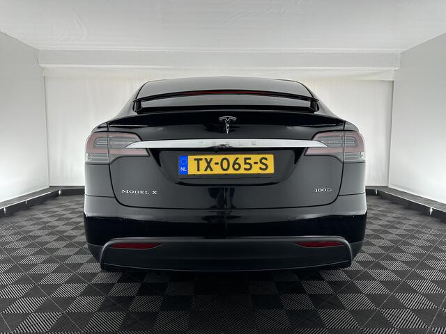 Tesla Model X 100D AWD [ 6-pers ] [ 3-Fase ] Aut. *PANO | AUTO-PILOT | TOWBAR | AIR-SUSPENSION | FULL-LED | NAPPA-SOFT-LEATHER | KEYLESS | APP.CONNECT | CRUISE | DAB | LANE-ASSIST | DIGI-COCKPIT | SURROUND-VIEW | COMFORT-SEATS | 20"ALU*