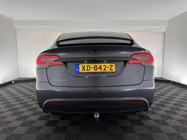 Tesla Model X 100D [ 3-Fase ] (INCL.BTW) *AUTO-PILOT | FULL-LEATHER | TOWBAR | NAVI-FULLMAP | FULL-LED | AIR-SUSPENSION | DIGI-COCKPIT | KEYLESS | CAMERA | DAB+ | COMFORT-SEATS | 20''ALU*