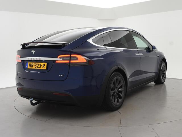 Tesla Model X 75D + TREKHAAK 2250 KG | LEDER | PANORAMA | LUCHTVERING | 20 INCH