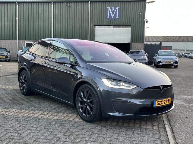Tesla Model X Dual Motor AWDrive 6p. 100 kWh ENHANCHED AUTOPILOT|UNIEK GAMING PLAYSTATION| 6 VERWARMDE STOELEN| TESLA GARANTIE t/m 02-2029/100.000km accu en aandrijflijn t/m 03-2032/240.000km