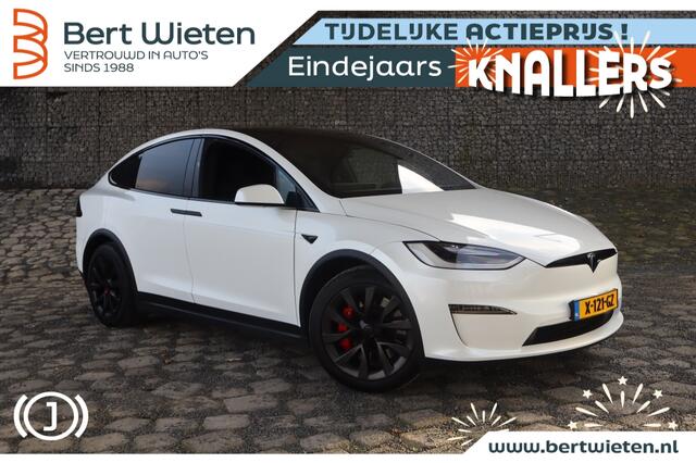 Tesla Model X Plaid AWD 6p | Geen import | 1020 PK | Trekhaak | Compleet!