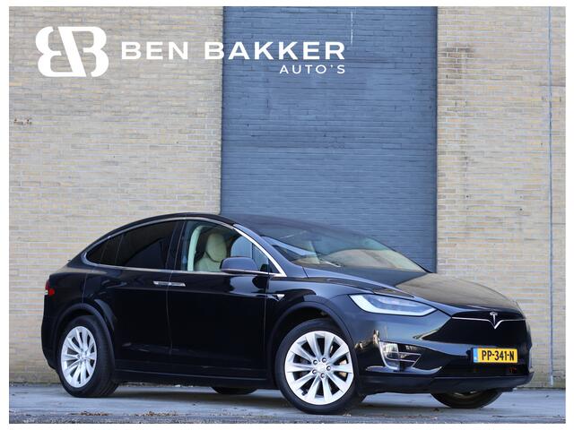 Tesla Model X 90D Base AWD SOH 85,4% | Autopilot | Luchtvering | Trekhaak | Leder |