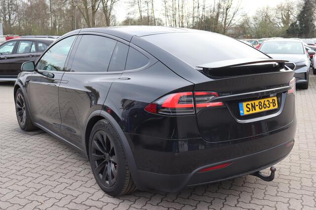 Tesla Model X 100D Performance 6p. Camera, Lederen interieur, CCS ingeschakeld, Cruise control, 6 Persoons, Lederen interieur
