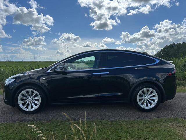Tesla Model X 100D | SOH 91,2 | Leer | Stoelverwarming | Dodehoek Detectie | Luchtvering | LED