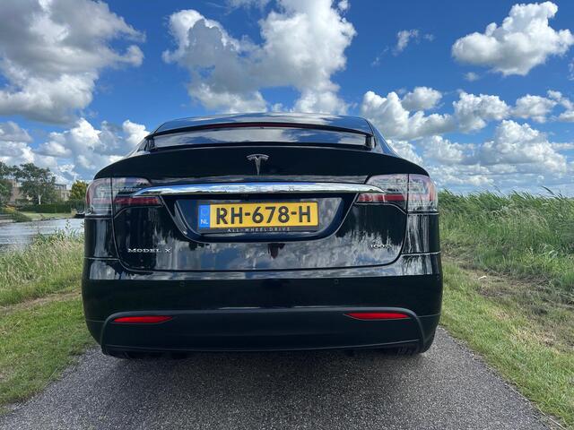 Tesla Model X 100D | SOH 91,2 | Leer | Stoelverwarming | Dodehoek Detectie | Luchtvering | LED