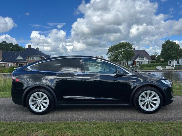 Tesla Model X 100D | SOH 91,2 | Leer | Stoelverwarming | Dodehoek Detectie | Luchtvering | LED
