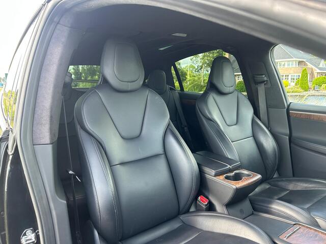Tesla Model X 100D | SOH 91,2 | Leer | Stoelverwarming | Dodehoek Detectie | Luchtvering | LED