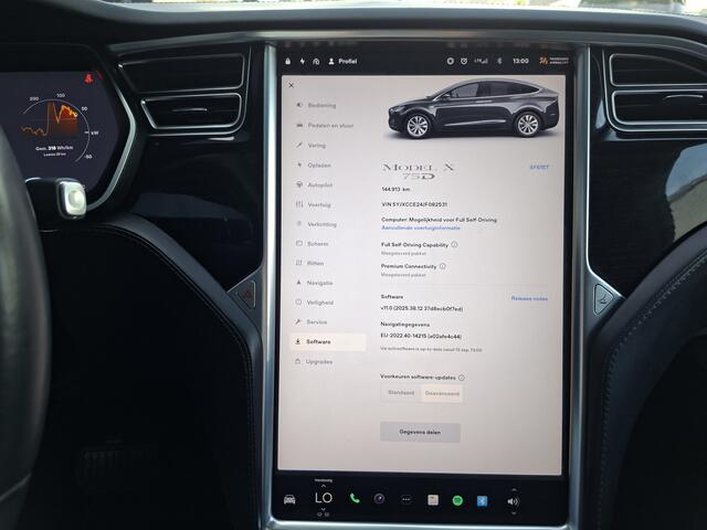 Tesla Model X 75D Pano Adapt.Cruise Incl.BTW Soh 86% Trekhaak(2250kg) Orig.NL