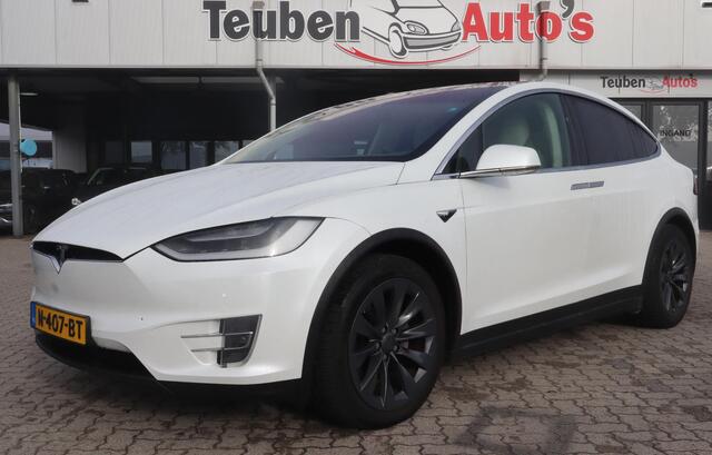 Tesla Model X 100D 6p. | SOH 88,2% | 6 Persoons | Trekhaak | Full Self-Driving comp 3 | 94.926Km