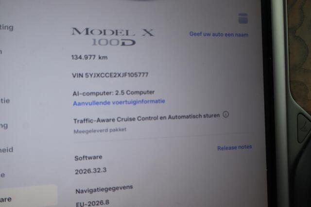 Tesla Model X 100D 6 persoons | SOH 87,4% | BTW Auto | Trekhaak | 6 Persoons |