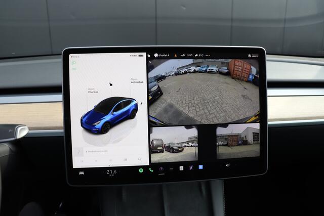 Tesla Model Y Long Range AWD 75 kWh | LEDER | PANO | STOEL/STUURVERW. | CAMERA | AUTOPILOT | NAVI |