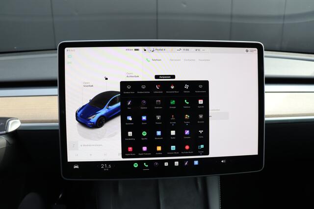 Tesla Model Y Long Range AWD 75 kWh | LEDER | PANO | STOEL/STUURVERW. | CAMERA | AUTOPILOT | NAVI |