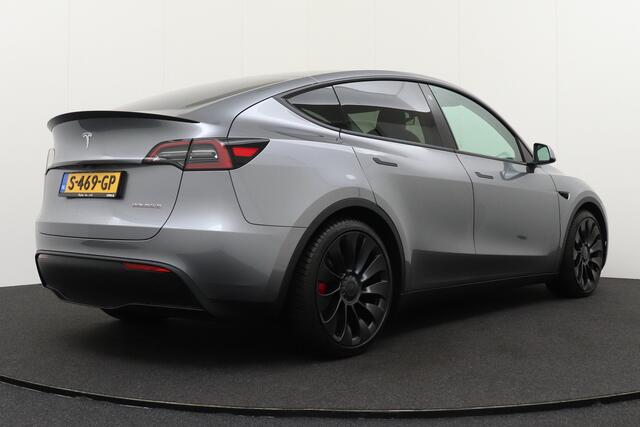 Tesla Model Y Performance AWD 463 PK 75 kWh FSD-Pack 21" Velgen Pano-Dak