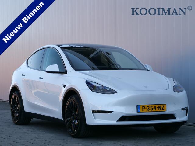 Tesla Model Y Long Range AWD 75 kWh 351pk AUTOMAAT AutoPilot 3.0 / Leder / Matrix-LED / Winterpakket