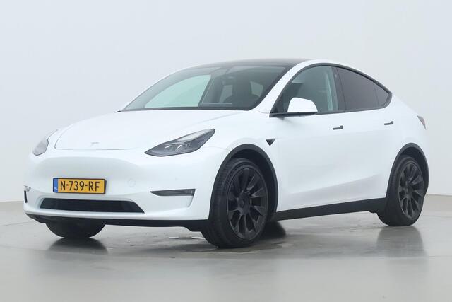 Tesla Model Y Long Range AWD 75 kWh | Incl. BTW | Panoramadak | Vol-Leder | Auto-Pilot | 20 Inch | 360° Camera