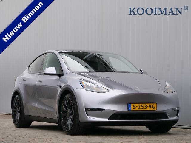 Tesla Model Y Performance AWD 75 kWh-463pk Auto Pilot / Leder / 21inch / Panoramadak
