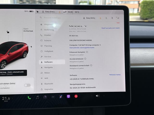 Tesla Model Y Long Range AWD 75 kWh | Full Self-Driving/Enhanced Autopilot/20-inch/Trekhaak/Acceleration boost