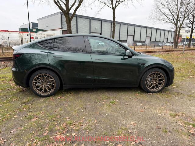 Tesla Model Y RWD LFP 60KWH 96%SOH BRITISH RACING GREEN + 20 INCH !! AUTOPILOT / TREKHAAK