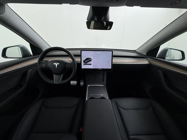 Tesla Model Y Performance AWD 535PK Leder Warmtepomp Autopilot FSD-4 Computer Panodak Navi Ecc Lmv 21" Elek.Stoelen+Memory Stoel+Stuurverwarming Adap.Cruise Privacy Glas Matrix-Led Lithium-ion AMD Ryzen(TM) 4WD 1e Eigenaar Origineel Nederlandse Auto Fabrieksgarantie no