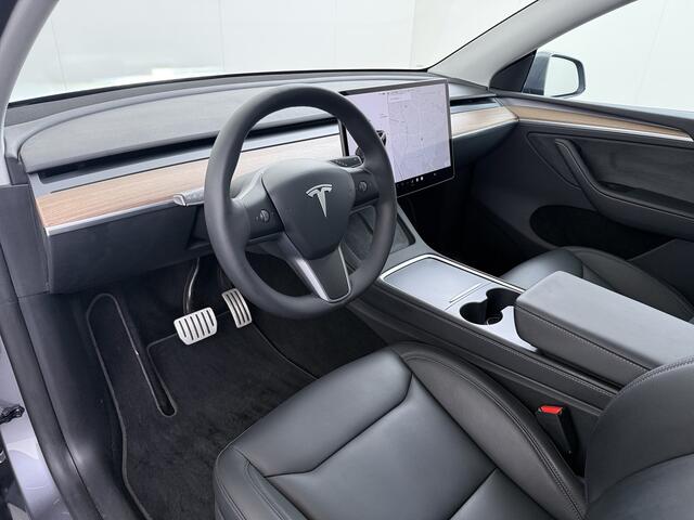 Tesla Model Y Performance AWD 535PK Leder Warmtepomp Autopilot FSD-4 Computer Panodak Navi Ecc Lmv 21" Elek.Stoelen+Memory Stoel+Stuurverwarming Adap.Cruise Privacy Glas Matrix-Led Lithium-ion AMD Ryzen(TM) 4WD 1e Eigenaar Origineel Nederlandse Auto Fabrieksgarantie no