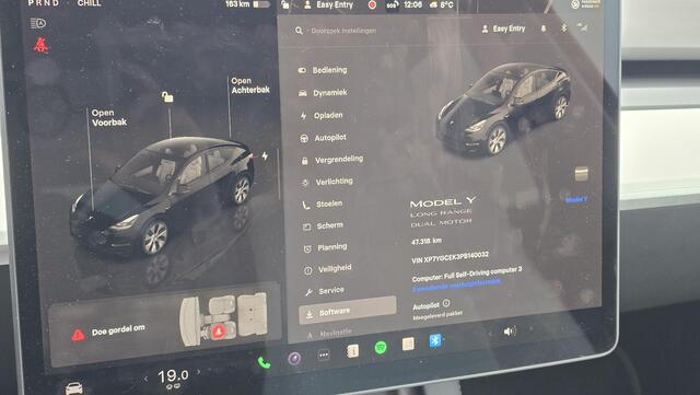 Tesla Model Y Long Range AWD 75 kWh | NAP | Wit leder